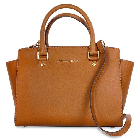 michael kors large selma purse|selma saffiano leather medium satchel.